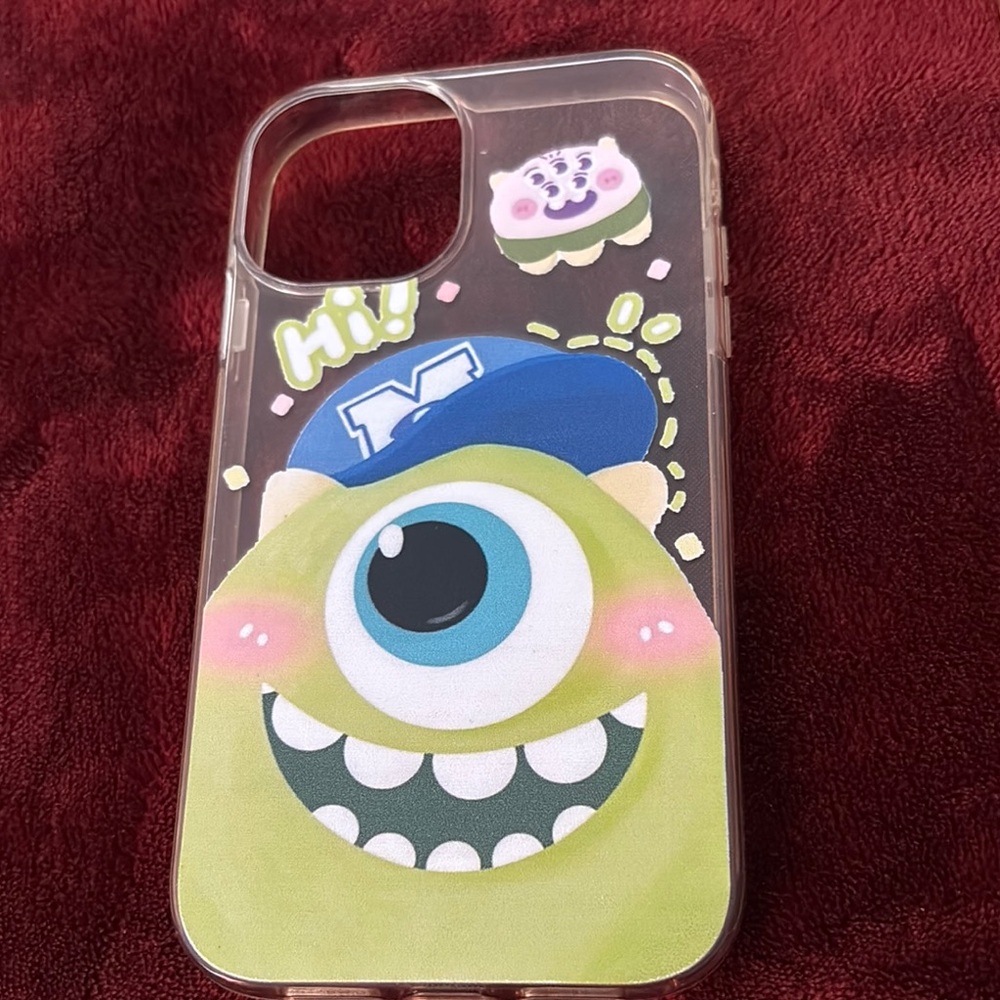 Clear Cartoon Character iPhone 11 phone  Case